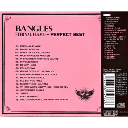 Bangles-Eternal-Flame-Perfect-Best-Japan-CD-Album
