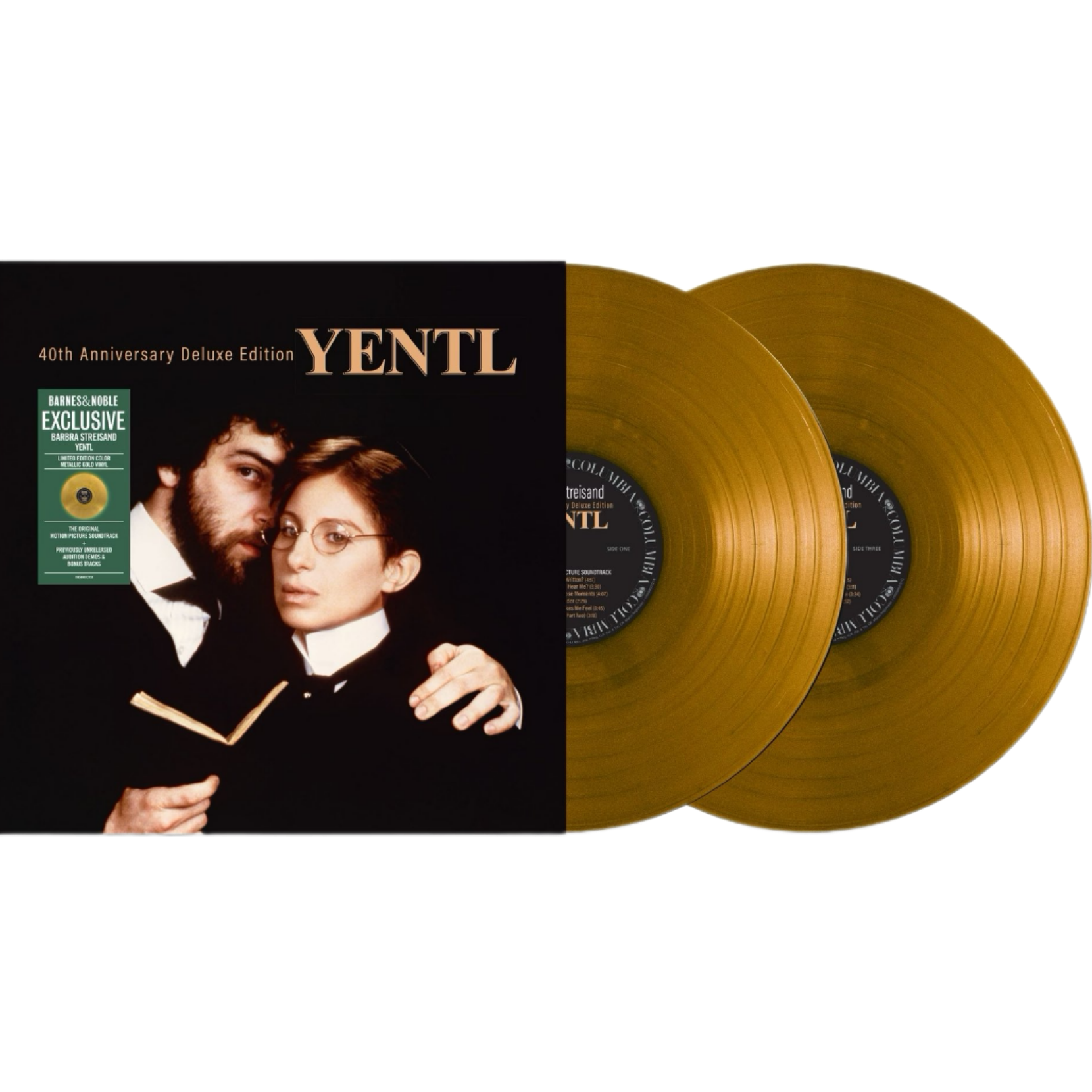 Barbra-Streisand-Yentl-Barnes-Noble-Gold-Vinyl-LP