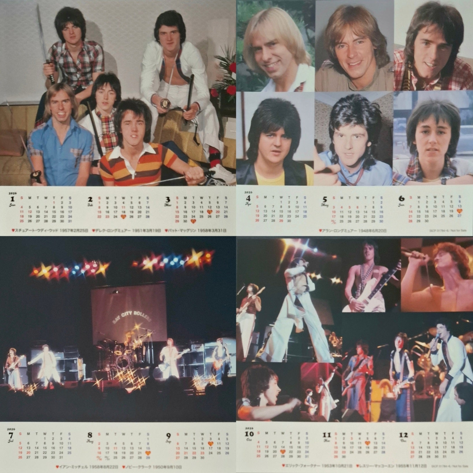 Bay City Rollers: Greatest Story - Japan 2xCD+DVD + Calendar