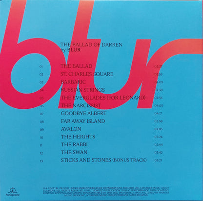 Blur_Ballad_of_Darren_Gatefold_Mini-LP_Bonus_Tracks