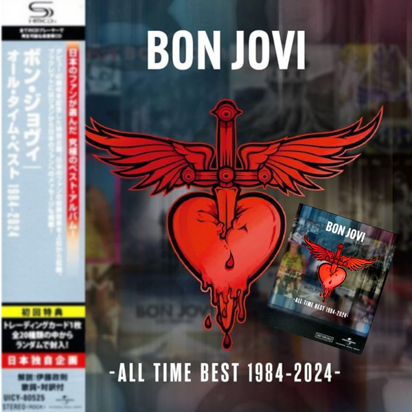 Bon Jovi: All Time Best 1984-2024 - Japanese SHM-CD + Mini Sticker ...