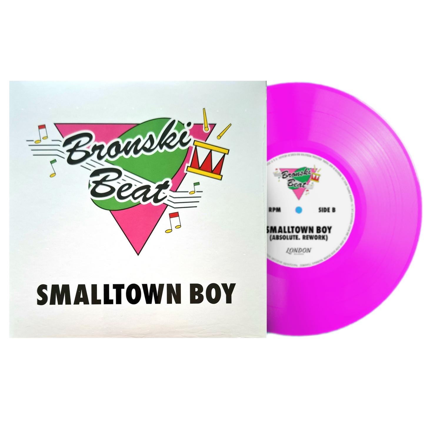 Bronski Beat: Smalltown Boy - Fluorescent Pink Vinyl 7" Single