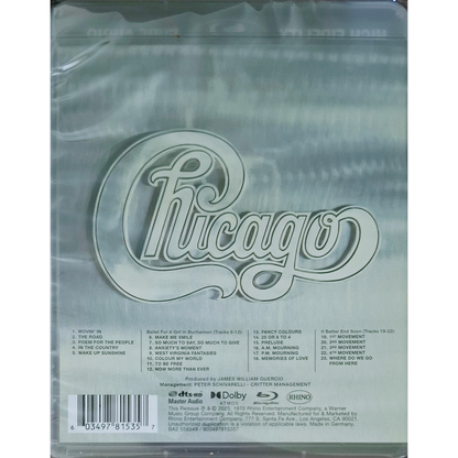 Chicago: Chicago II - Dolby Atmos / Quadio Blu-ray Audio – Rubber Chicago: Chicago II - Dolby Atmos / Quadio Blu-ray Audio – Rubber