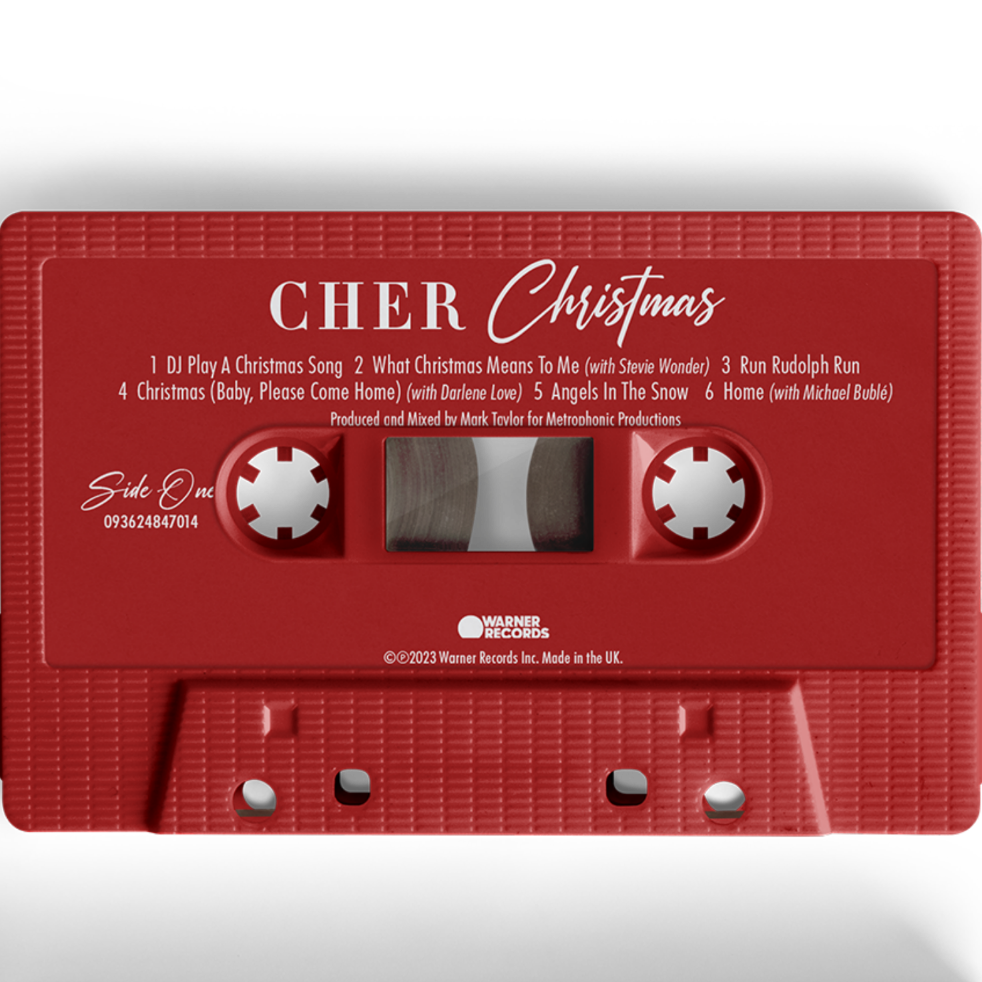 Christmas-Cher-Red-Shell-Edition-Cassette-Album