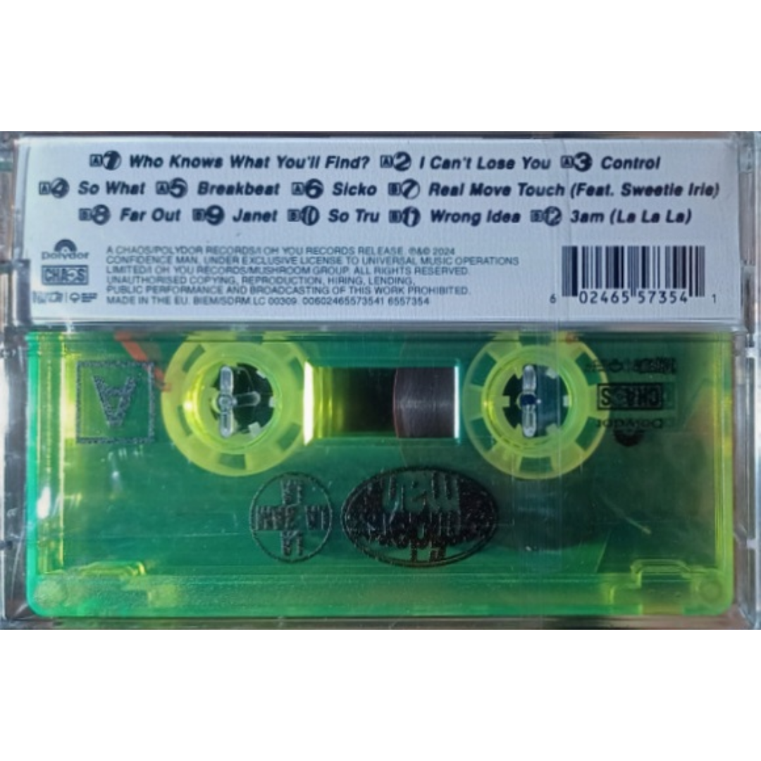 Confidence-Man-3am-La-La-La-Green-Cassette-Album