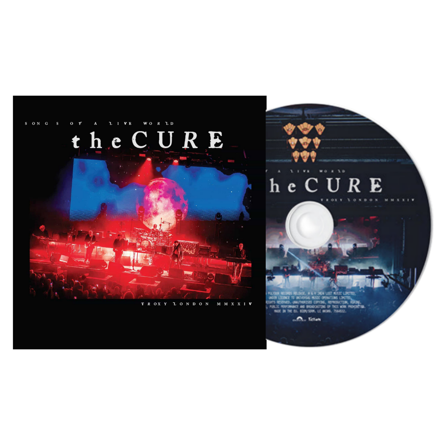 Cure-Songs-Of-A-Live-World-Troxy-London-CD-Album