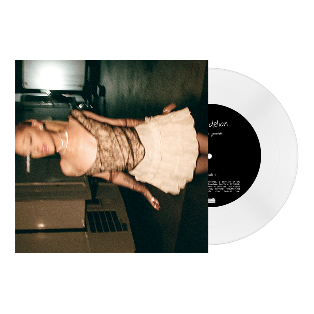 Dandelion-Ariana-Grande-Clear-Vinyl-7-inch-Single