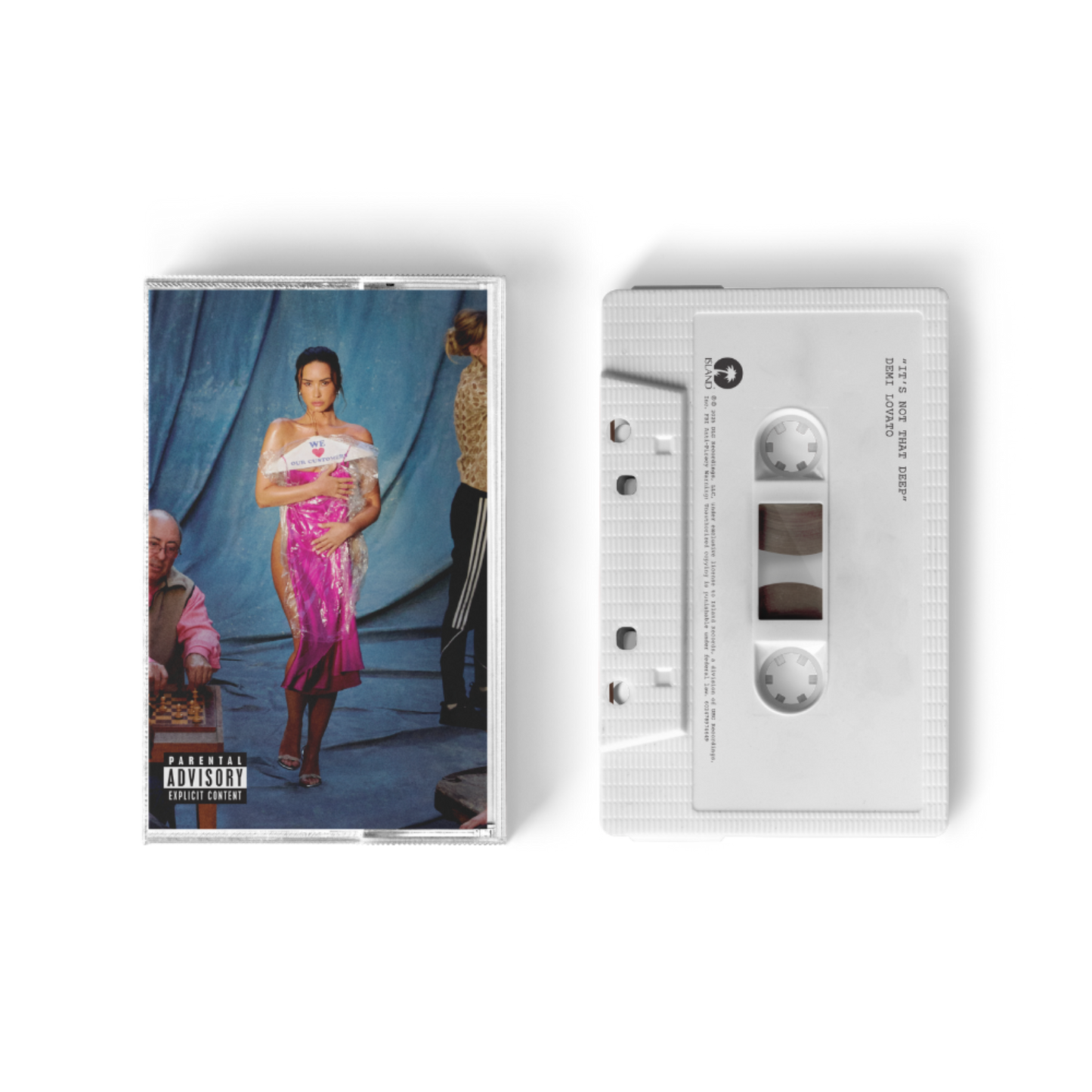 Demi-Lovato-Its-Not-That-Deep-UK-White-Cassette
