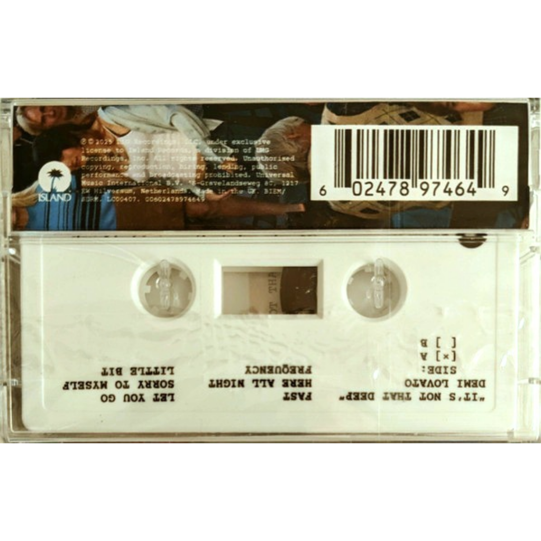 Demi-Lovato-Its-Not-That-Deep-White-Shell-Cassette