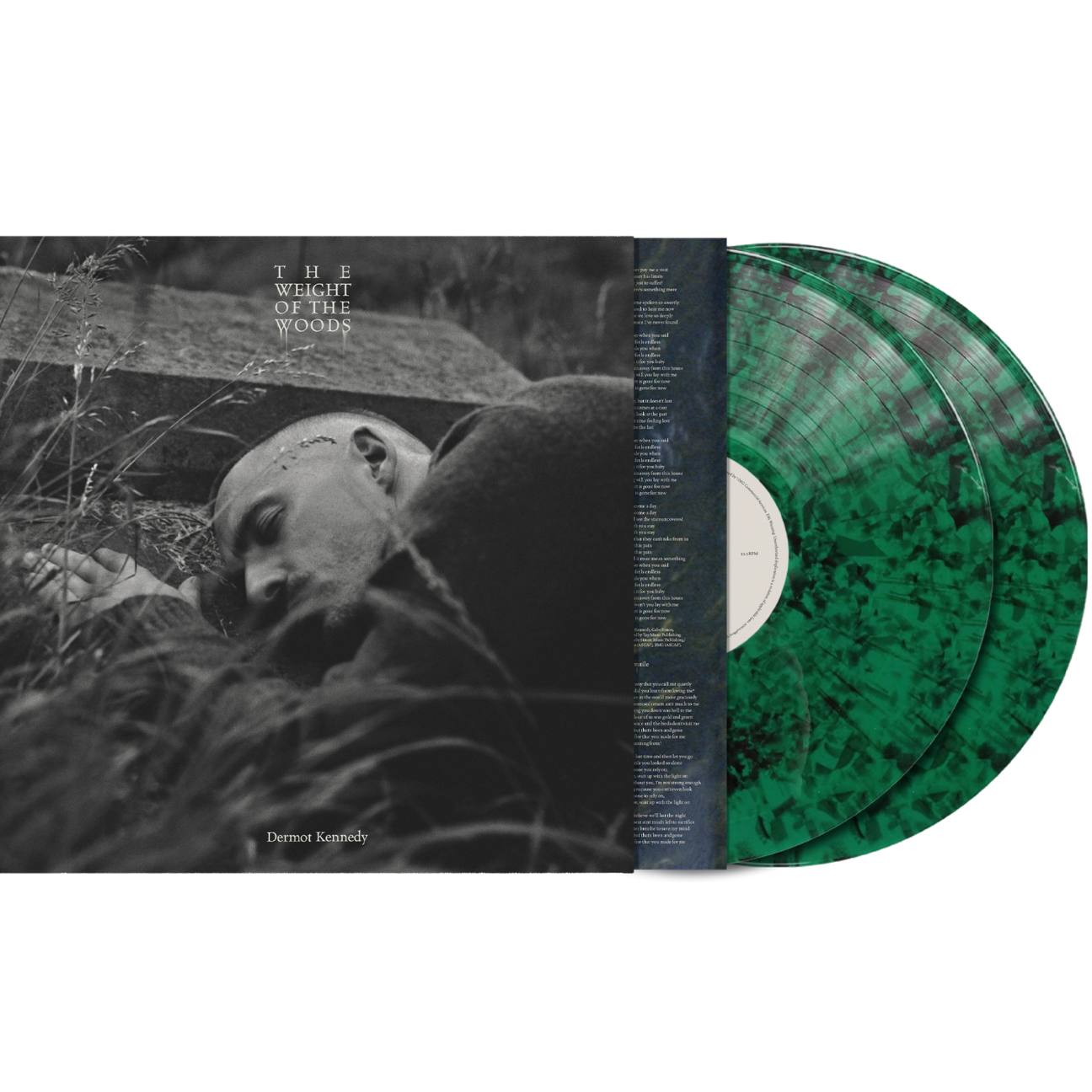 Dermot-Kennedy-Weight-Of-The-Woods-Green-Black-2LP