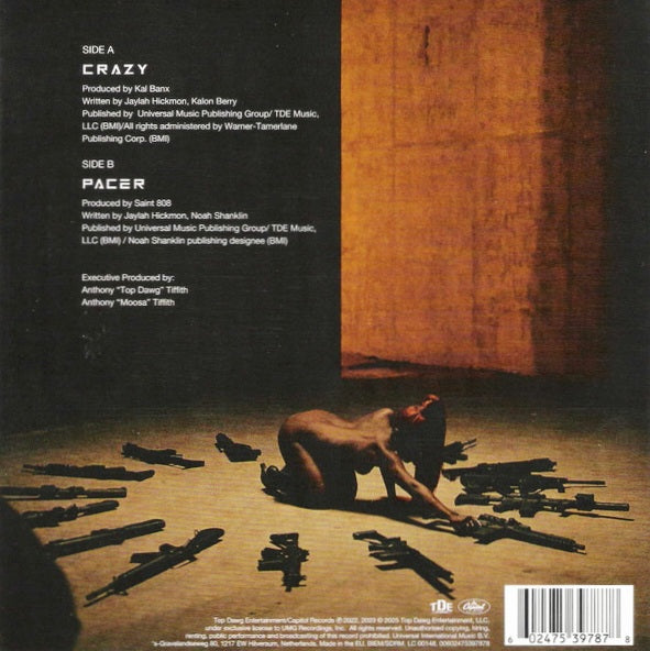 Doechii-Crazy-Pacer-Off-White-Vinyl-7-inch-Sgl