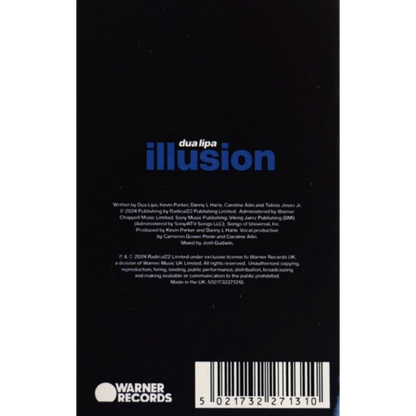 Dua-Lipa-Illusion-Blue-Shell-Europe-Cassingle