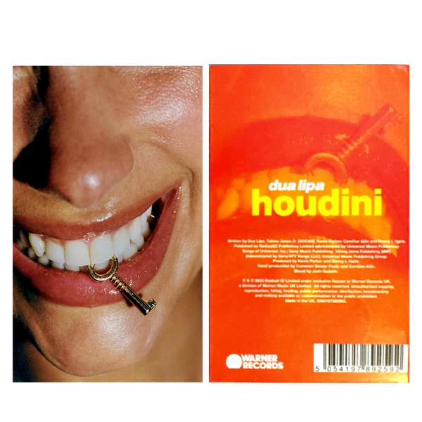 Dua Lipa: Houdini - Limited Edition Uk Cassette Single - Single-sided 