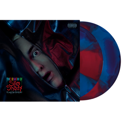 Eminem-Death-Of-Slim-Shady-Blue-Red-Marble-Vinyl