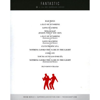 Wham! Fantastic: Multichannel Dolby Atmos and Stereo Blu-ray Audio Wham! Fantastic: Multichannel Dolby Atmos and Stereo Blu-ray Audio