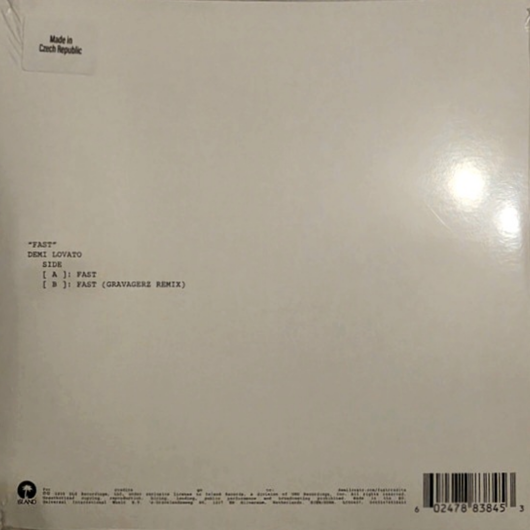 Fast-Demi-Lovato-White-Vinyl-7-inch-Single-Europe