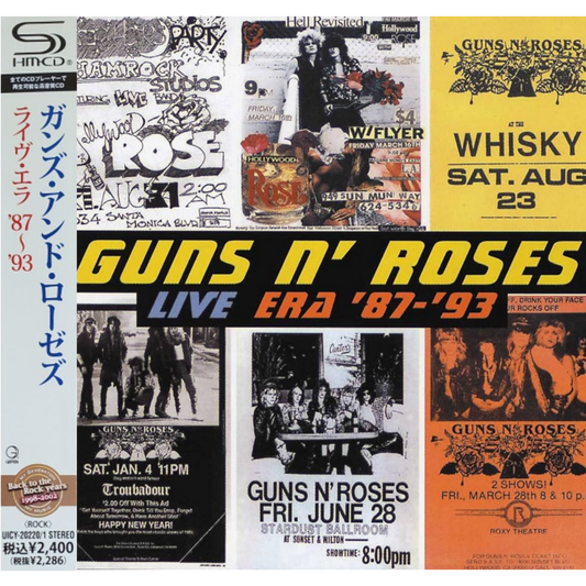 Guns-N-Roses-Live-Era-87-93-Japan-Dbl-SHM-CD-2011