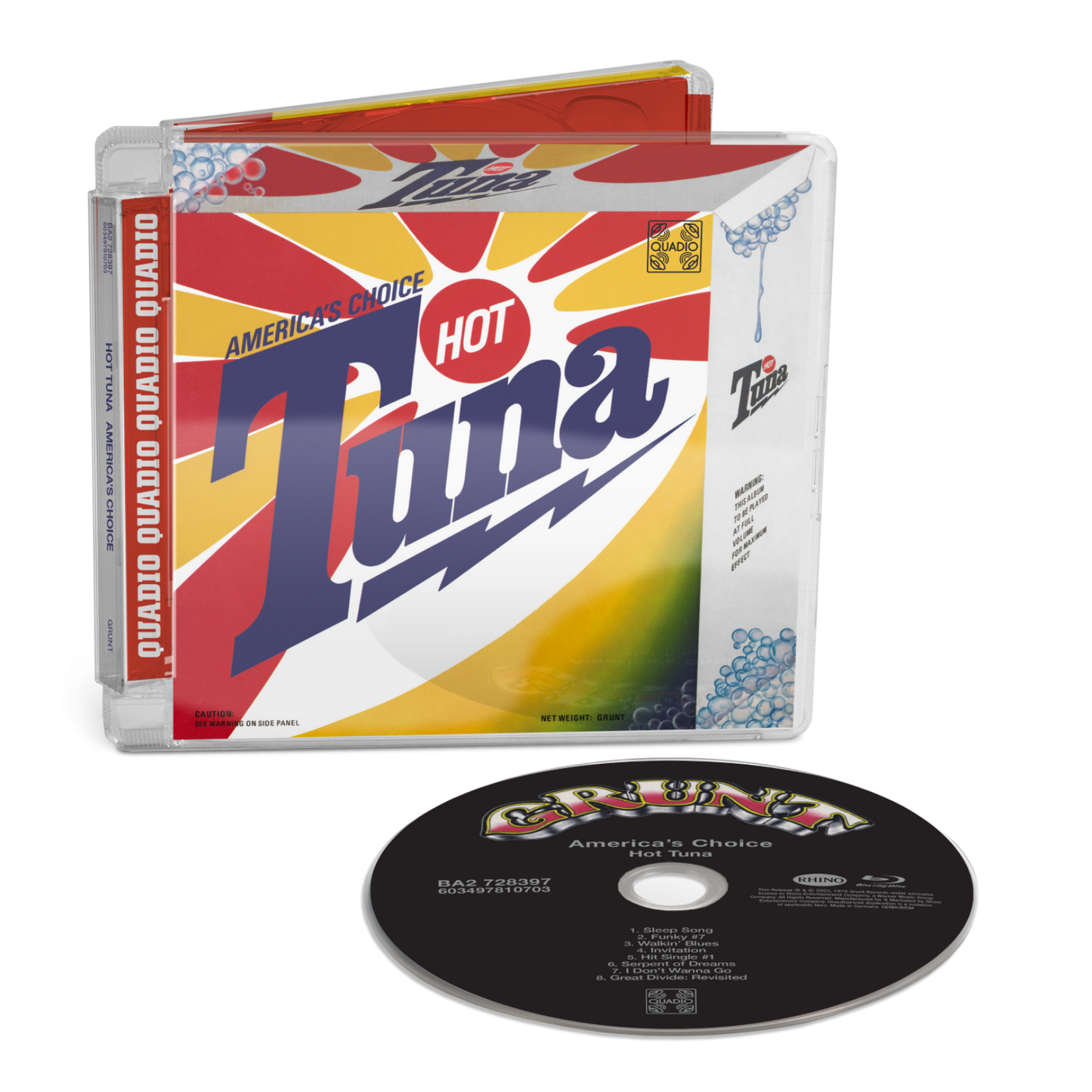 Hot Tuna: America's Choice - Rhino Quadio Blu-ray Audio