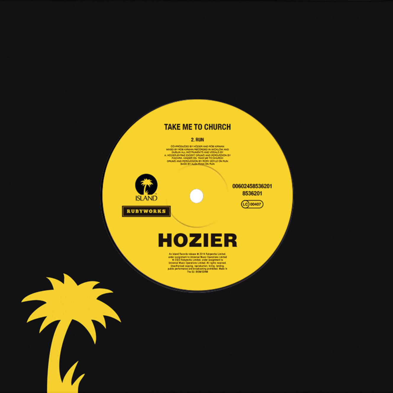 Hozier-Take-Me-To-Church-Limited-Vinyl-7-in-Single