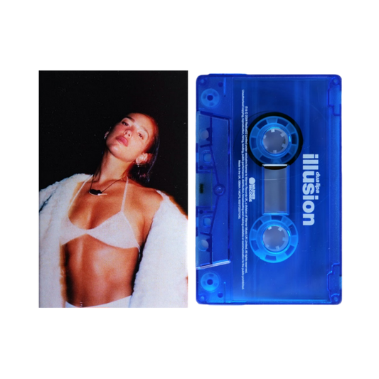 Illusion-Dua-Lipa-Blue-Shell-Cassette-Single