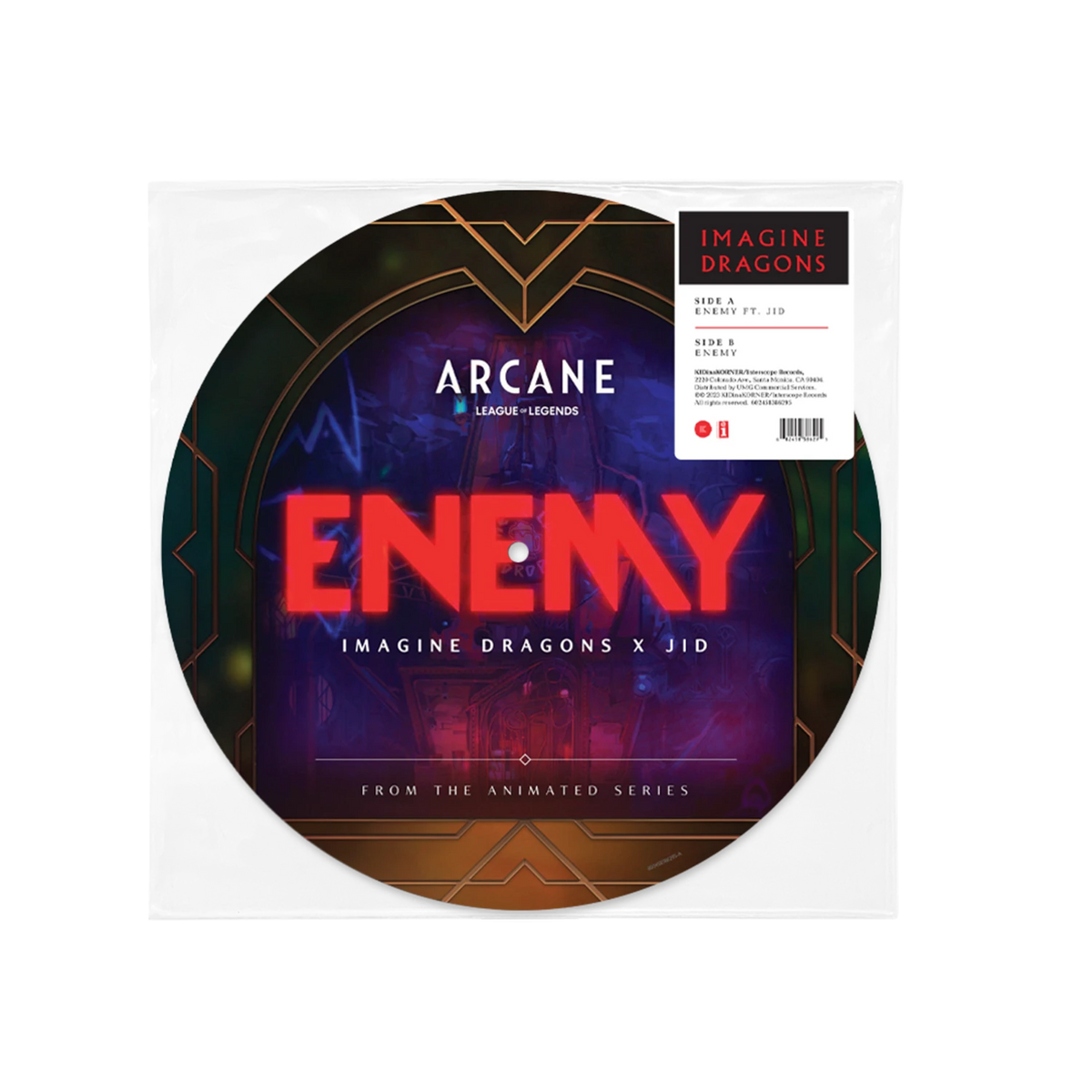 Imagine Math Enemies Imagine Dragons x JID: Enemy - Limited Edition 12