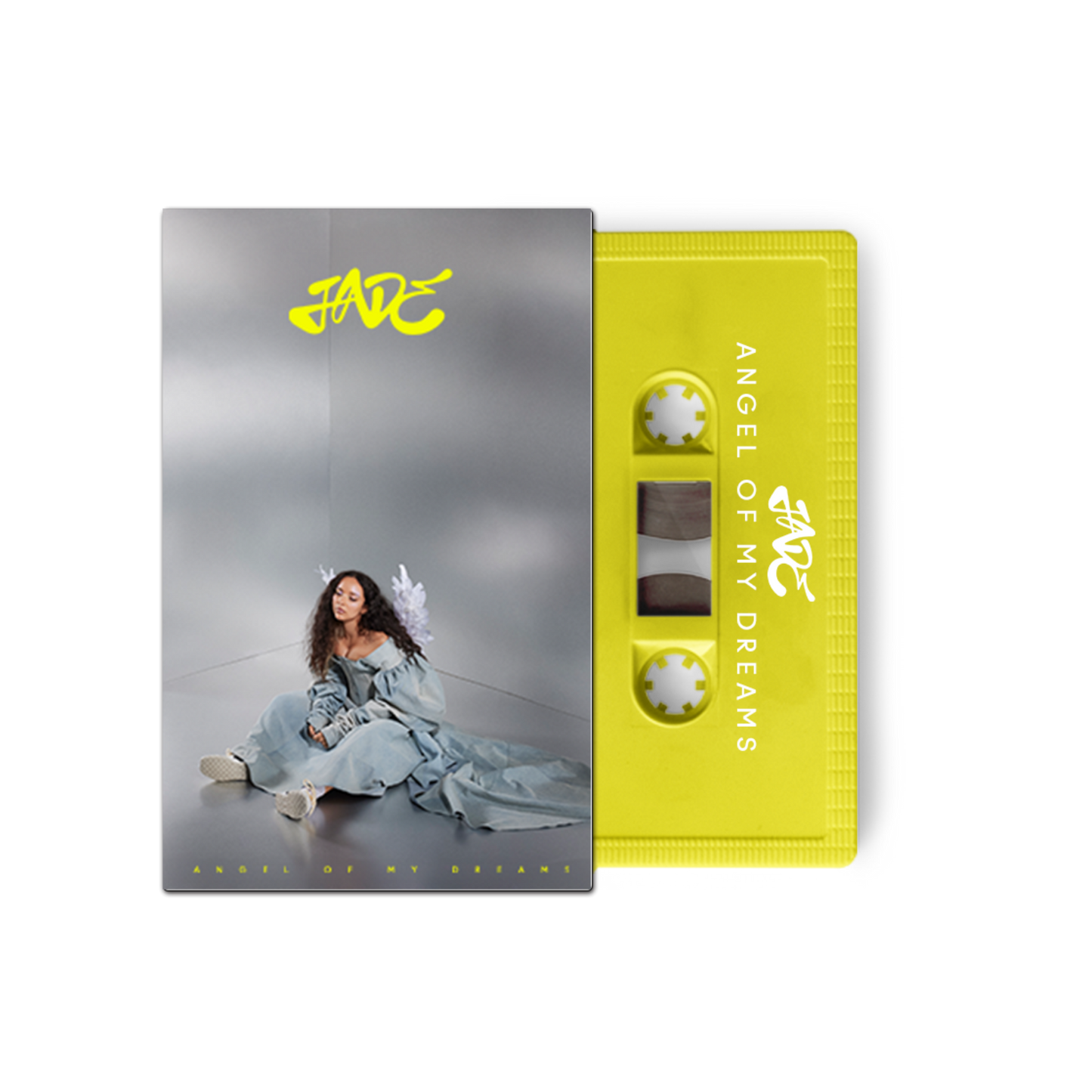 Jade-Angel-Of-My-Dreams-Yellow-Cassette-Single