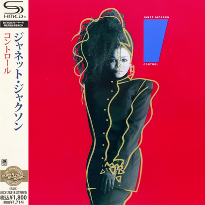 Janet Jackson: Control - Remastered Japanese SHM-CD with Obi Janet Jackson: Control - Remastered Japanese SHM-CD with Obi