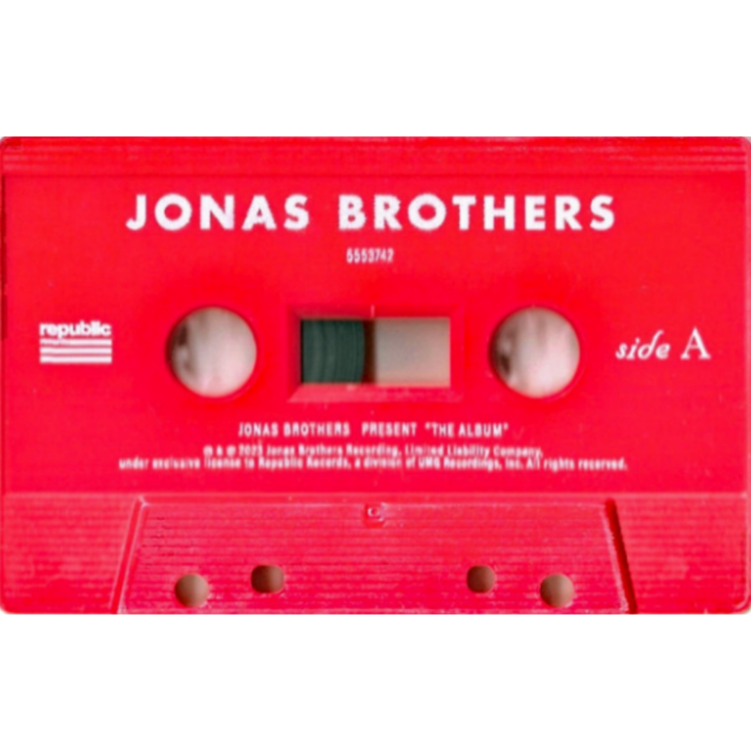 Jonas-Brother-The-Album-UK-Red-Shell-Cassette-Tape