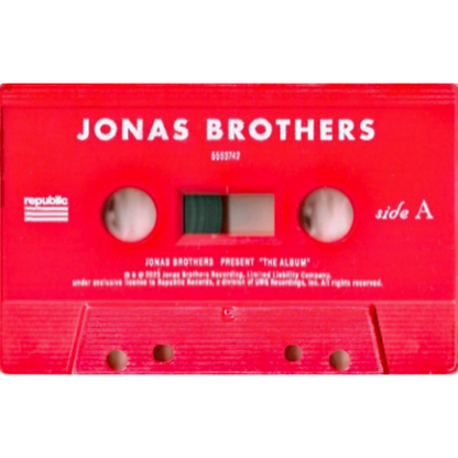 Jonas-Brother-The-Album-UK-Red-Shell-Cassette-Tape