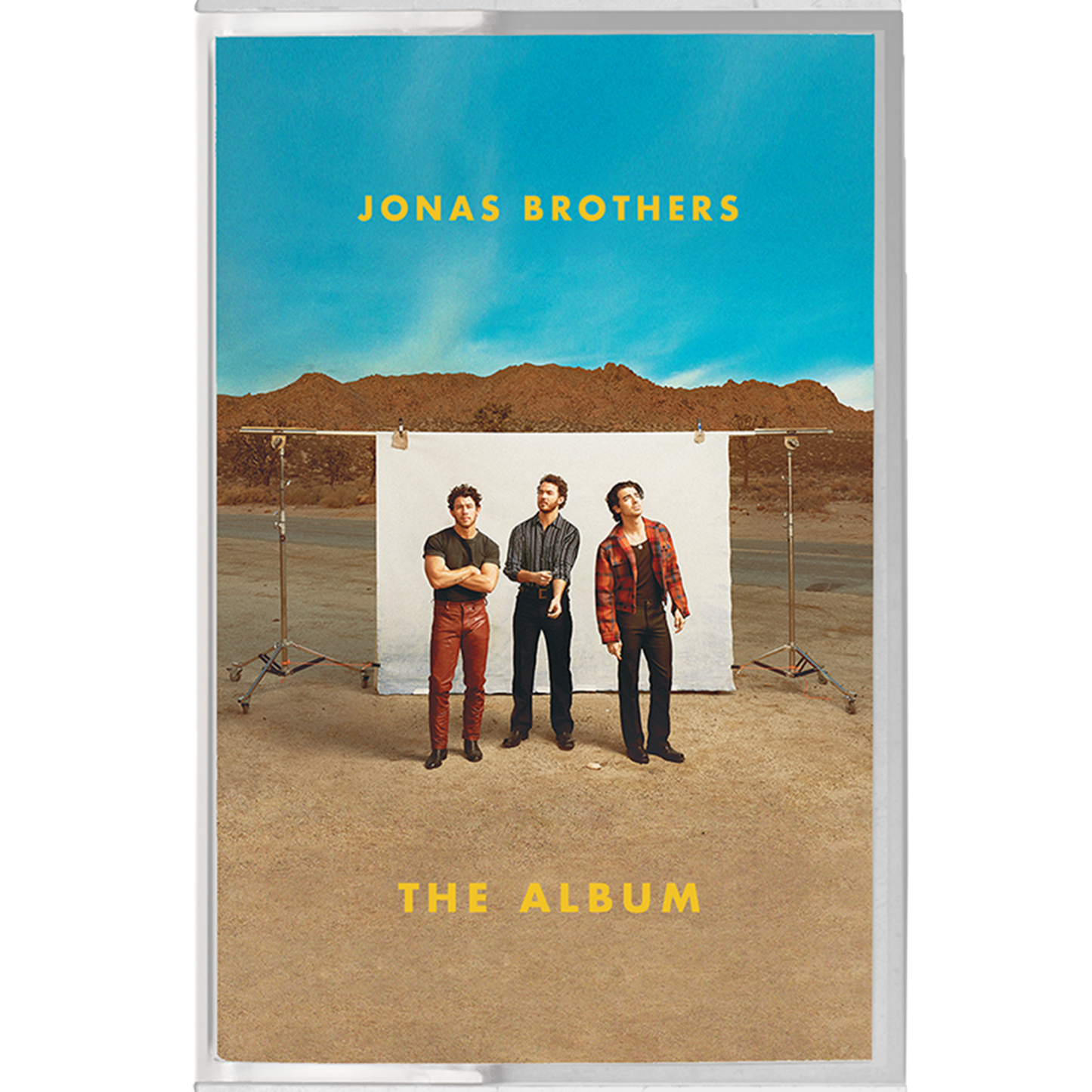 Jonas-Brother-The-Album-Yellow-Shell-Cassette-Tape