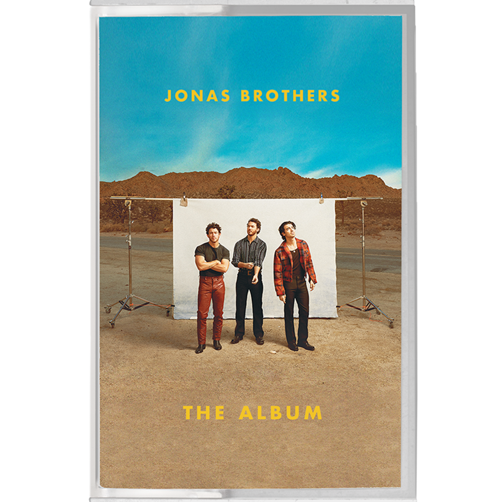 Jonas-Brother-The-Album-Yellow-Shell-Cassette-Tape