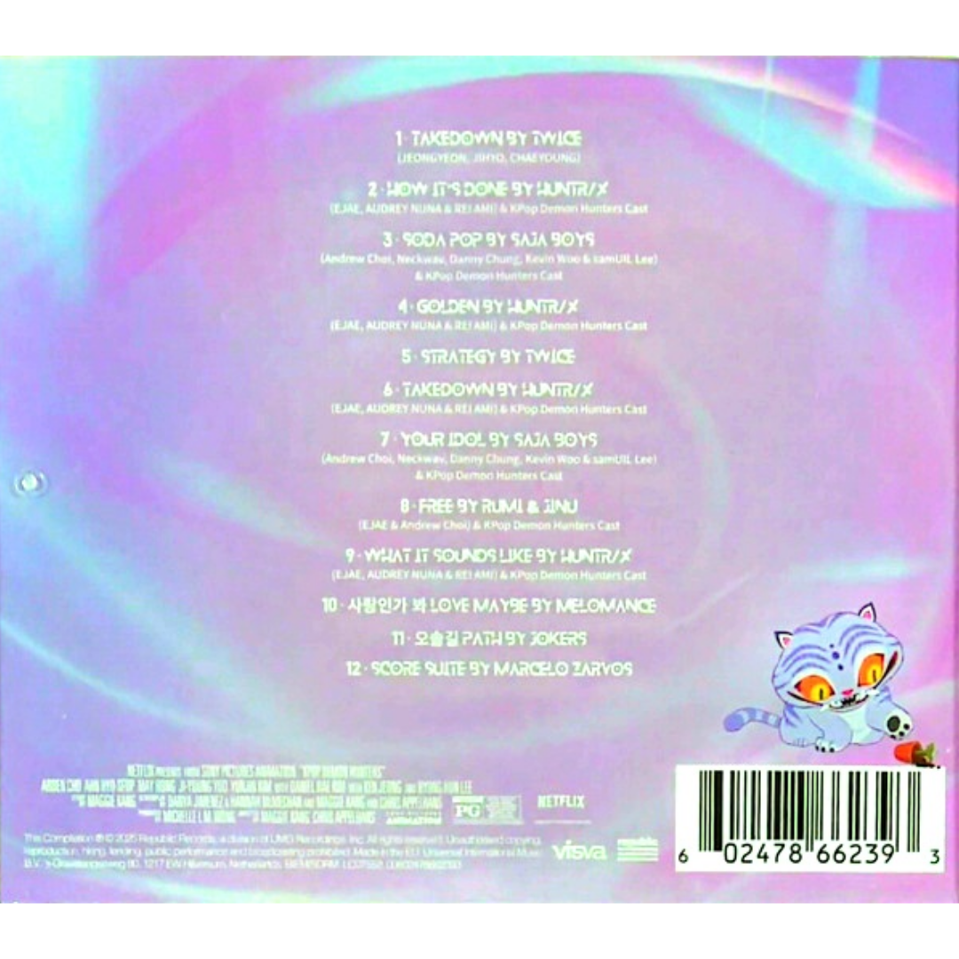 K-Pop-Demon-Hunters-Soundtrack-CD-1-3-Cards-Poster