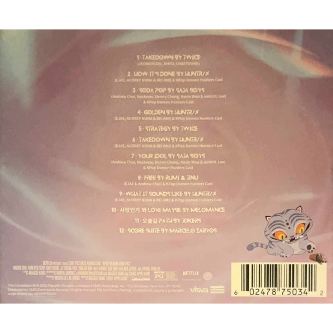 K-Pop-Demon-Hunters-Soundtrack-CD-Poster-Card-1of9