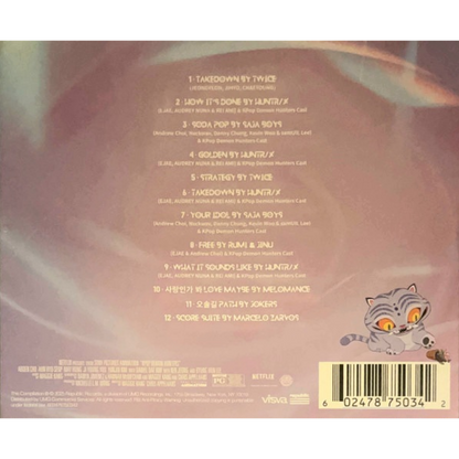 K-Pop-Demon-Hunters-Soundtrack-CD-Poster-Card-1of9