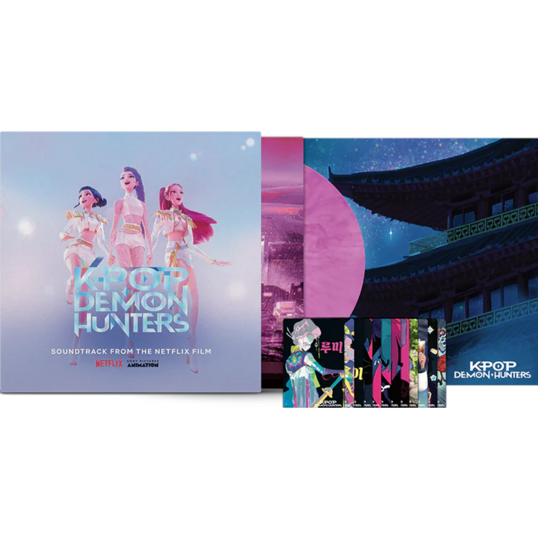 K-Pop-Demon-Hunters-Soundtrack-Smokey-Fuschia-Vinyl
