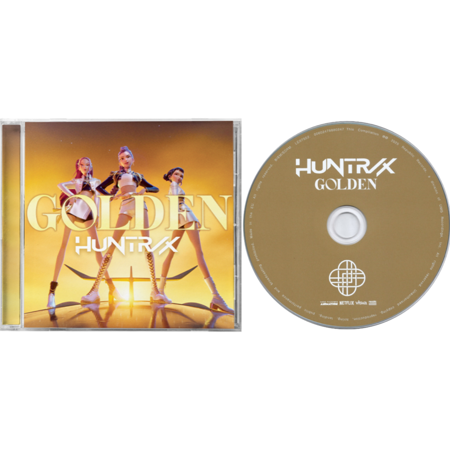 KPop-Demon-Hunters-Cast-HUNTR-X-Golden-CD-Single