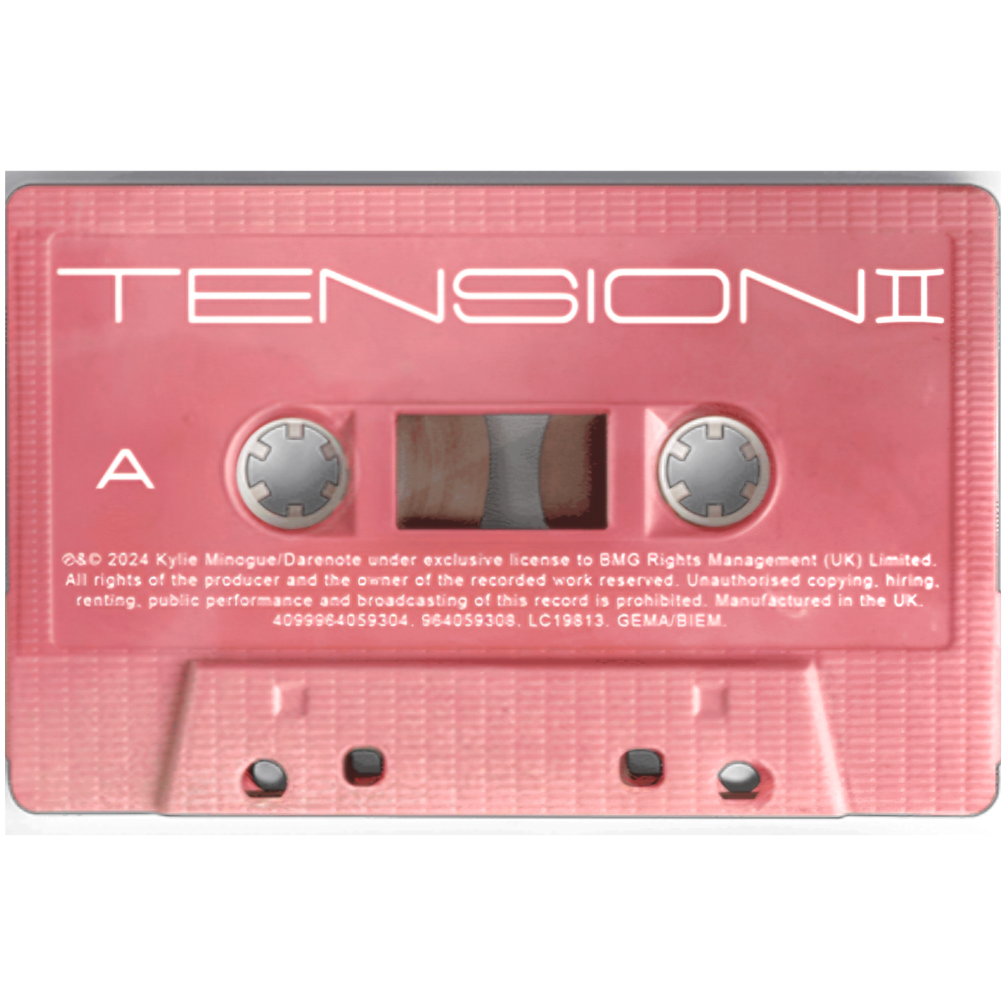 Kylie-Minogue-Tension-II-Coral-Cassette-Tape-Album