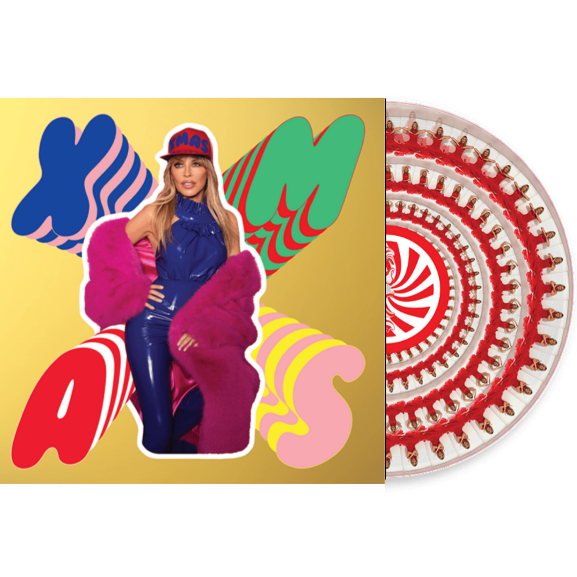 Kylie: Xmas / Office Party - Limited Edt UK Zoetrope Vinyl 12