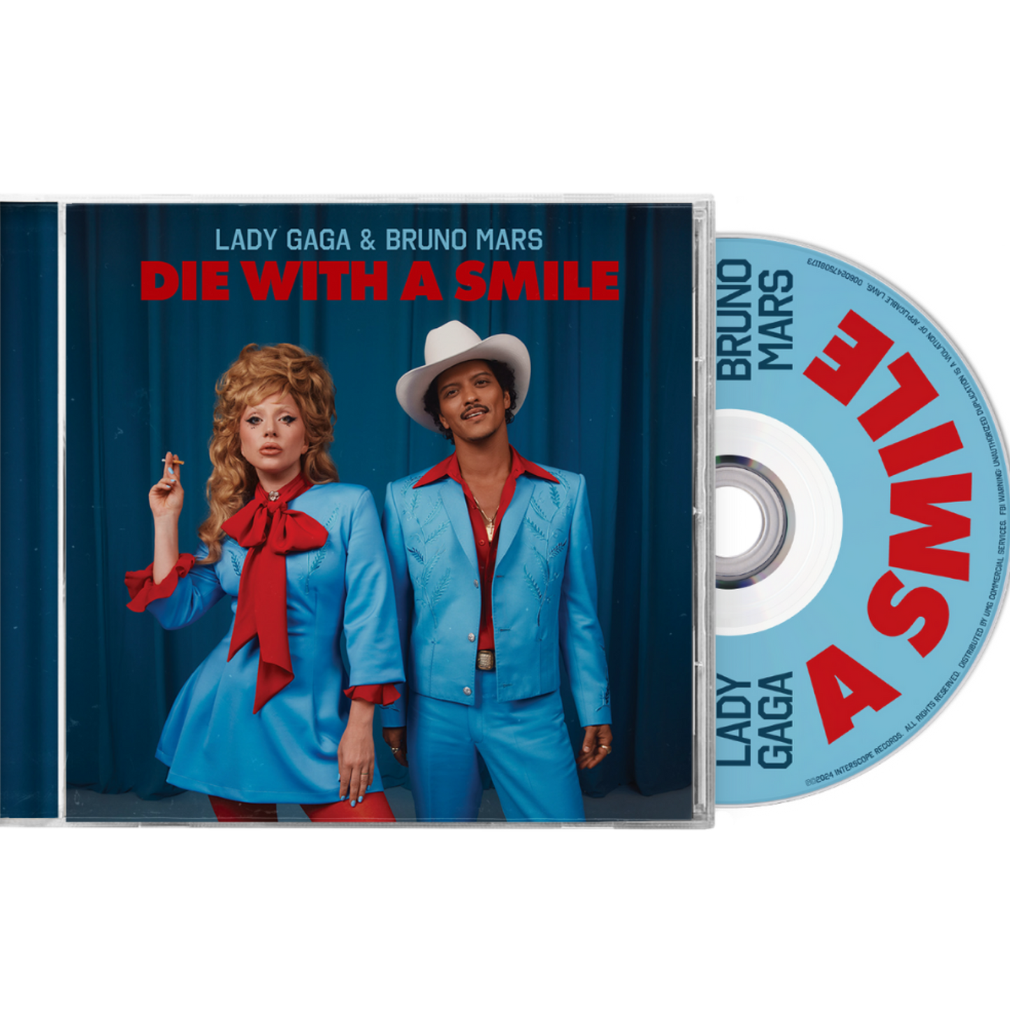 Lady Gaga & Bruno Mars: Die With A Smile - CD Single