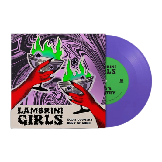 Lambrini-Girls-Gods-Country-Purple-Vinyl-7-Single