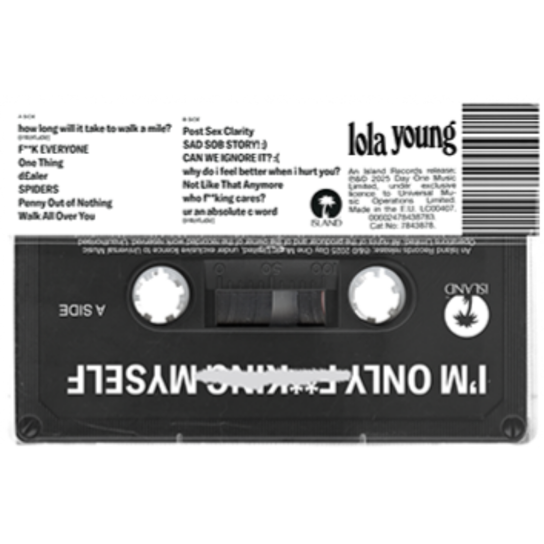 Lola-Young-Im-Only-F--king-Myself-Alt-Art-Cassette
