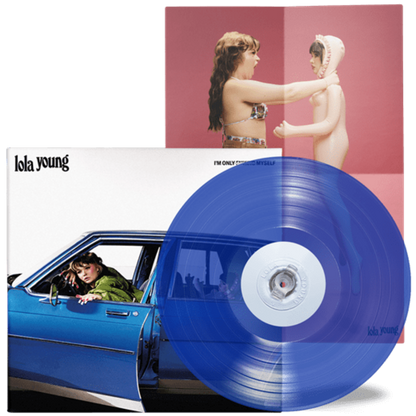 Lola-Young-Im-Only-F--king-Myself-Blue-Vinyl-LP