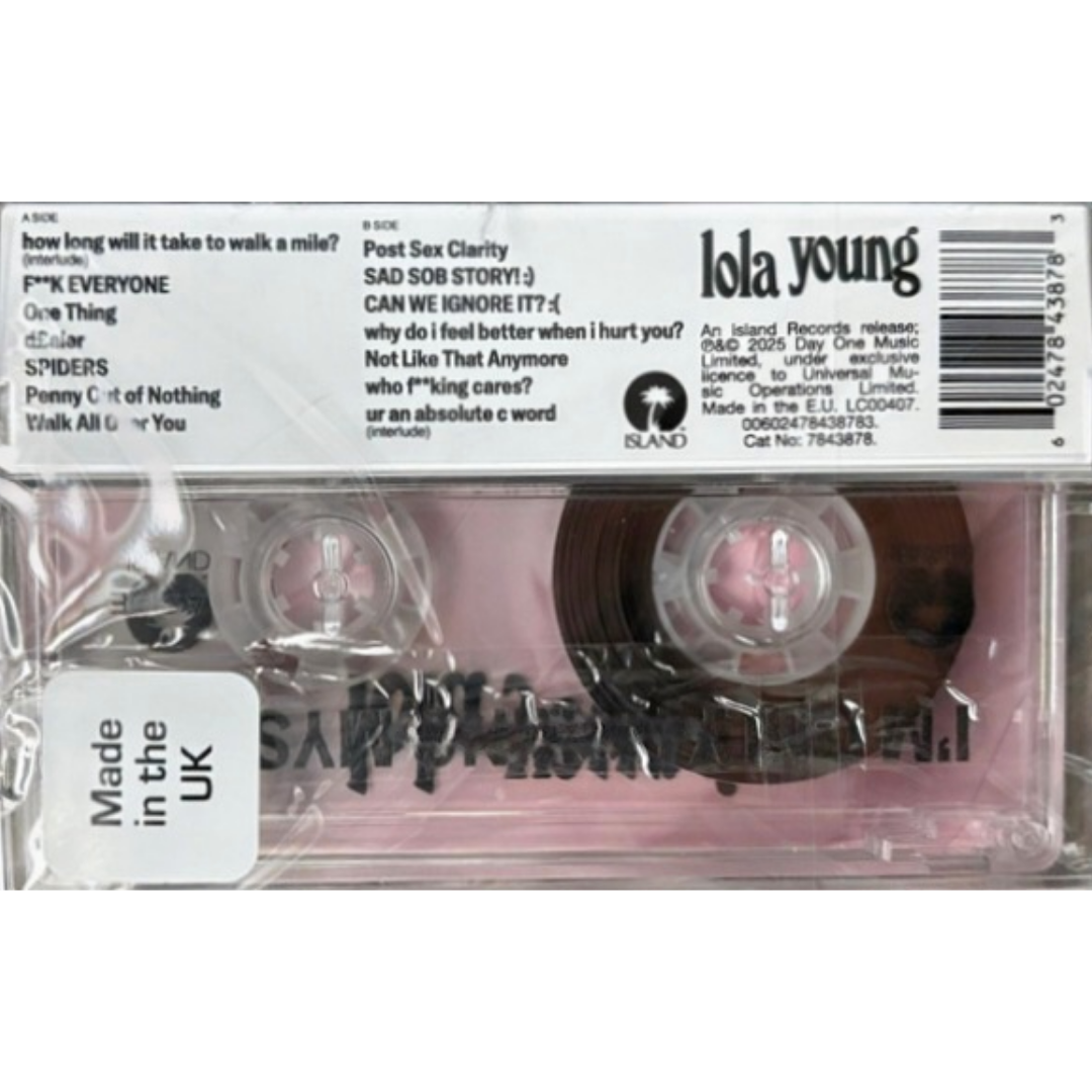 Lola-Young-Im-Only-F--king-Myself-Cassette-Clear