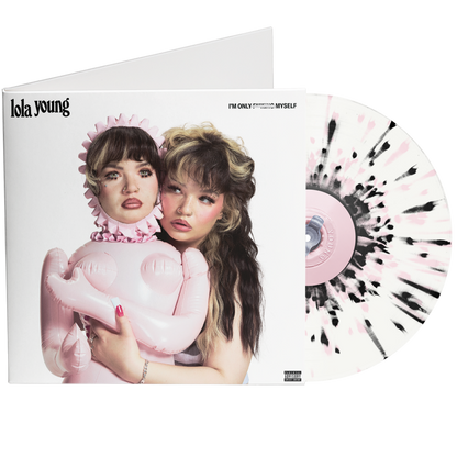 Lola-Young-Im-Only-F--king-Myself-Pink-Black-Vinyl