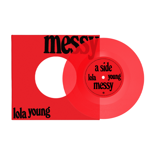 Lola-Young-Messy-Red-Transparent-Vinyl-7-in-Single