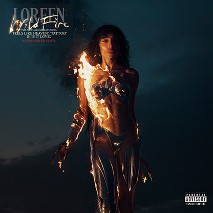 Loreen-Wildfire-Red-Marbled-Vinyl-LP-with-Poster