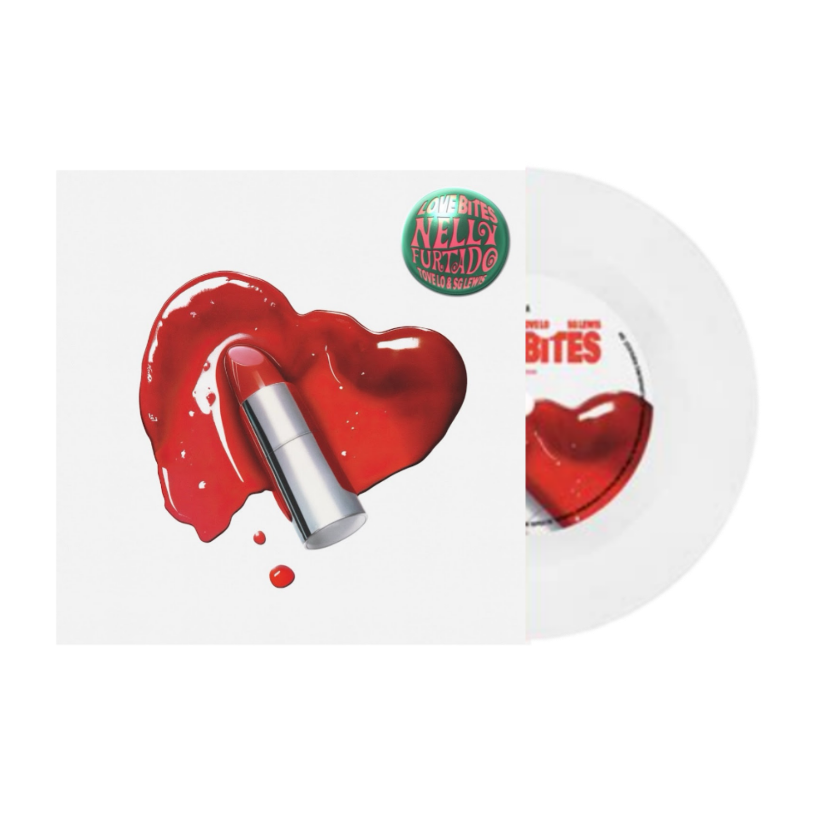 Nelly Furtado: Love Bites - White Vinyl 7