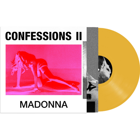 Madonna-Confessions-II-Amazon-Yellow-Vinyl--LP