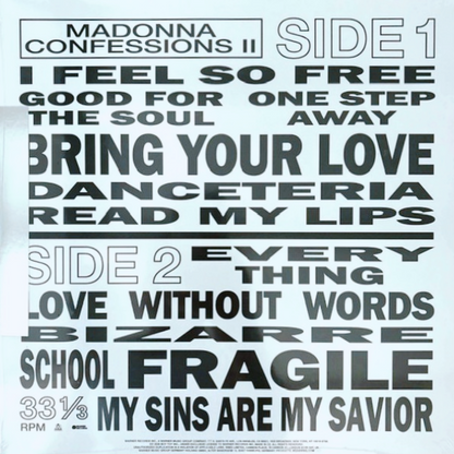 Madonna-Confessions-II-White-Sleeve-Yellow-Vinyl