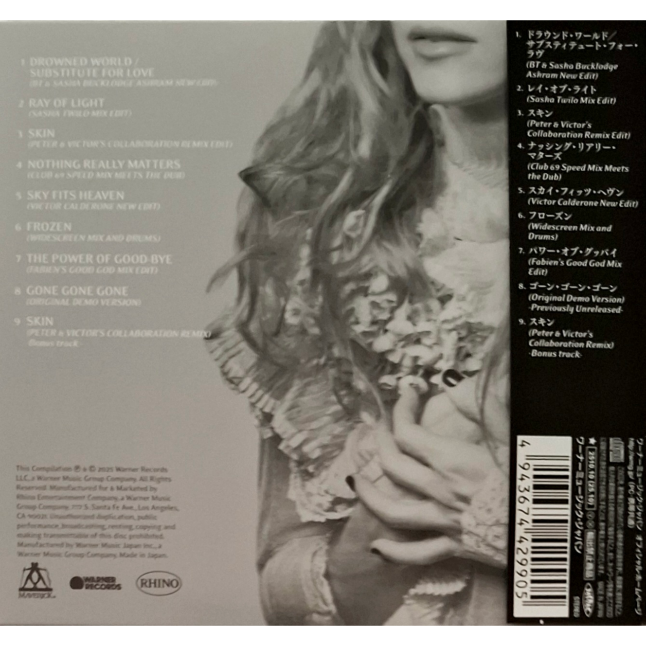 Madonna: Veronica Electronica - Japanese CD & Postcard